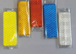 Piezas de pegatinas reflectantes